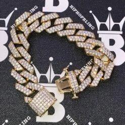 19MM Turkish Cuban Link Iced Out Hip Hop Bracelet -Jewelry Sales Store 19mm turkish cuban link iced out hip hop bracelet hiphopbling 190914