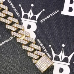 19MM Turkish Cuban Link Iced Out Hip Hop Bracelet -Jewelry Sales Store 19mm turkish cuban link iced out hip hop bracelet hiphopbling 355885