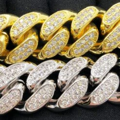 20MM Miami Cuban Link Hip Hop Bling Bling Bracelet -Jewelry Sales Store 20mm miami cuban link hip hop bling bling bracelet hiphopbling 818268