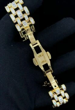 Baguette Jubilee CZ Iced Out Hip Hop Bling Bracelet 8 Baguette Jubilee CZ Iced Out Hip Hop Bling Bracelet -Jewelry Sales Store baguette jubilee cz iced out hip hop bling bracelet hiphopbling 680879