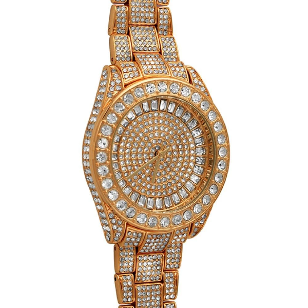 Bling Bling 41MM Rose Gold Fully Iced Watch 2 Bling Bling 41MM Rose Gold Fully Iced Watch - Image 2