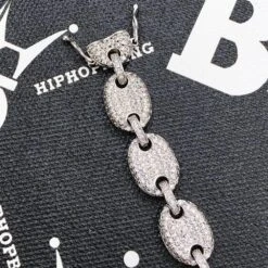 Bubble Mariner Link Iced Out Hip Hop Bracelet -Jewelry Sales Store bubble mariner link iced out hip hop bracelet hiphopbling 649172