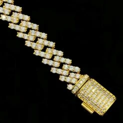 Cuban Box Link Hip Hop Bling Bling Bracelet (2 Sizes) -Jewelry Sales Store cuban box link hip hop bling bling bracelet 2 sizes 8mm yellow gold 7 hiphopbling 334883