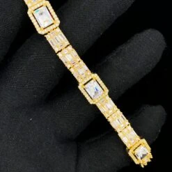 Custom Baguette Cluster Link Hip Hop Iced Out Bracelet 9 Custom Baguette Cluster Link Hip Hop Iced Out Bracelet -Jewelry Sales Store custom baguette cluster link hip hop iced out bracelet hiphopbling 762530