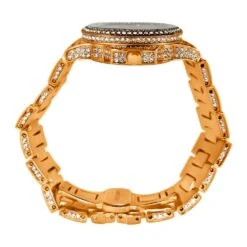 Custom Bling Bling Rose Gold Blizzard Watch -Jewelry Sales Store custom bling bling rose gold blizzard watch hiphopbling 602983