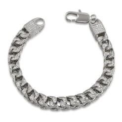 CZ Franco 8MM Bling Bling Bracelet 9 CZ Franco 8MM Bling Bling Bracelet -Jewelry Sales Store cz franco 8mm bling bling bracelet white gold hiphopbling 719445