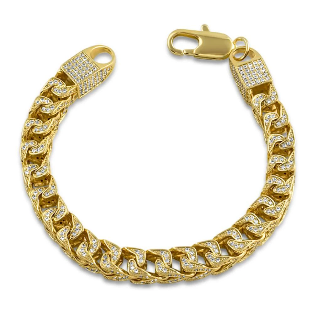 CZ Franco 8MM Bling Bling Bracelet 2 CZ Franco 8MM Bling Bling Bracelet - Image 2