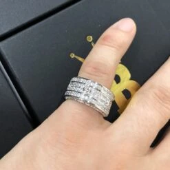 Eternity Band Flathead CZ Rhodium Bling Bling Ring 6 Eternity Band Flathead CZ Rhodium Bling Bling Ring -Jewelry Sales Store eternity band flathead cz rhodium bling bling ring hiphopbling 750468