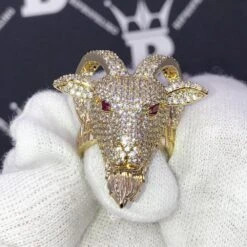 Front Page -Jewelry Sales Store goat iced out hip hop bling ring hiphopbling 241489