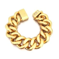 HUGE 24MM 3D Cuban Bling Bling Bracelet -Jewelry Sales Store huge 24mm 3d cuban bling bling bracelet hiphopbling 850425