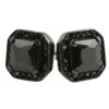 Iced Princess Black CZ Earrings