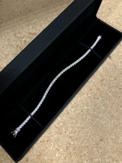 Moissanite VVS D Ideal Cut Tennis Bracelet In .925 Silver -Jewelry Sales Store moissanite vvs d ideal cut tennis bracelet in 925 silver hiphopbling 353494