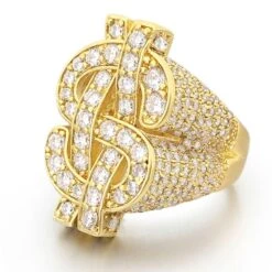 Money Dollar Sign CZ Eternity Band Hip Hop Ring 8 Money Dollar Sign CZ Eternity Band Hip Hop Ring -Jewelry Sales Store money dollar sign cz eternity band hip hop ring hiphopbling 337260
