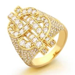 Money Dollar Sign CZ Eternity Band Hip Hop Ring 11 Money Dollar Sign CZ Eternity Band Hip Hop Ring -Jewelry Sales Store money dollar sign cz eternity band hip hop ring hiphopbling 820309