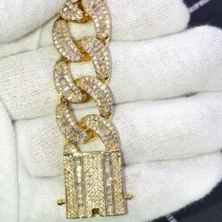 New Baguette Cuban VVS CZ Iced Out Hip Hop Bracelet 13 New Baguette Cuban VVS CZ Iced Out Hip Hop Bracelet -Jewelry Sales Store new baguette cuban vvs cz iced out hip hop bracelet hiphopbling 750159