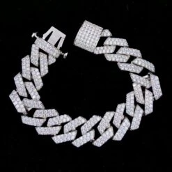 Sharp Cuban Link Hip Hop Bling Bling 20MM Bracelet 10 Sharp Cuban Link Hip Hop Bling Bling 20MM Bracelet -Jewelry Sales Store sharp cuban link hip hop bling bling 20mm bracelet white gold 7 hiphopbling 464482