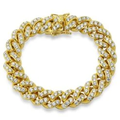 Tennis Cuban Iced Out Hip Hop Bracelet