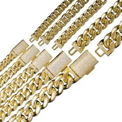 VVS Moissanite Miami Cuban Bracelet Steel / .925 Silver -Jewelry Sales Store vvs moissanite miami cuban bracelet steel 925 silver hiphopbling 849943